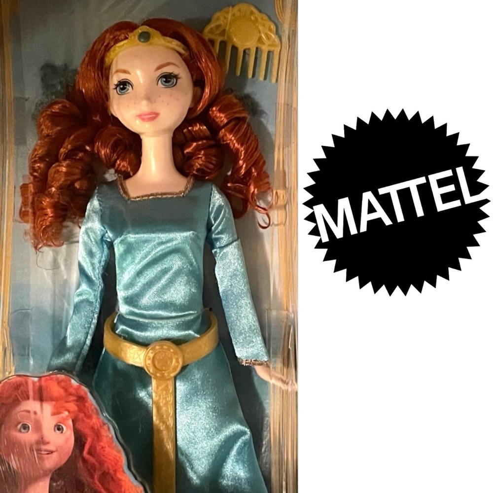 DISNEY PIXAR PRINCESS BRAVE MERIDA V1821 MATTEL Collectible Doll unopened box